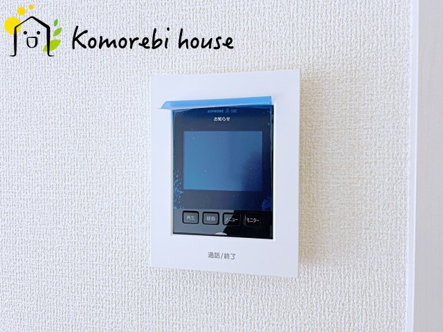 さいたま市西区内野本郷　新築一戸建て　リーブルガーデン　01の防犯設備|モニター付インターホンです