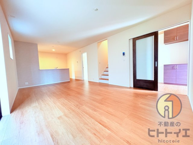 新築建売】筑後市大字長浜の居間・リビング