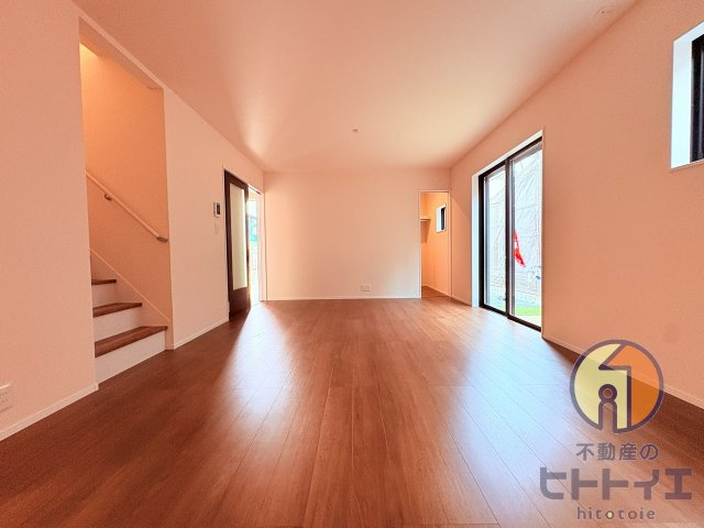 新築建売】筑後市大字長浜の居間・リビング