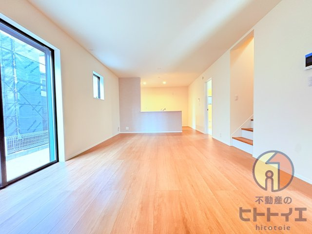 新築建売】筑後市大字長浜の居間・リビング