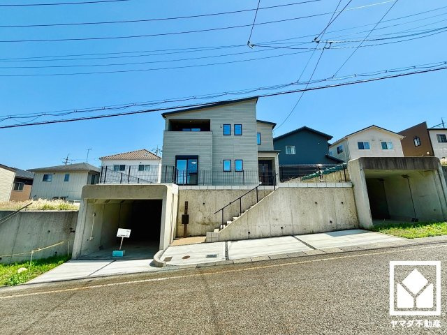 大津市南郷上山町　２２０号地の前面道路含む現地写真