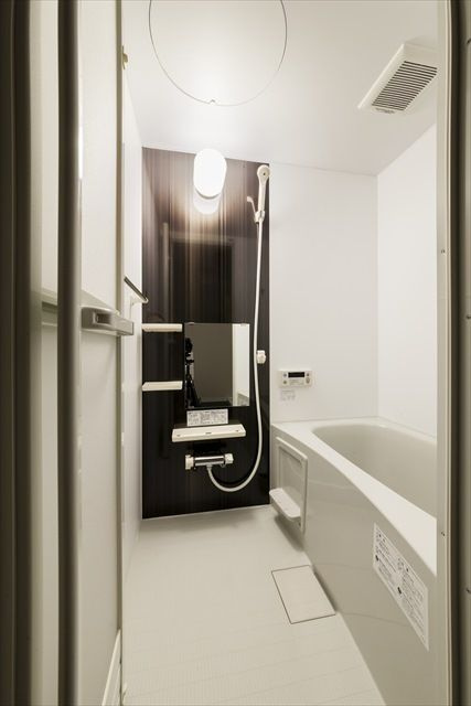 ブリックハウスの浴室