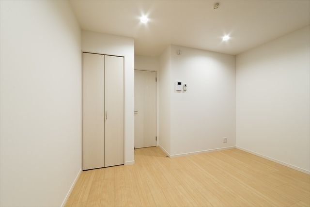 ブリックハウスの寝室