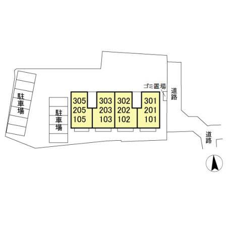 ルシェリアの区画図