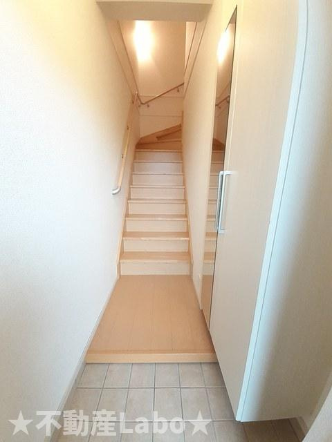 アルフォート藍住の玄関