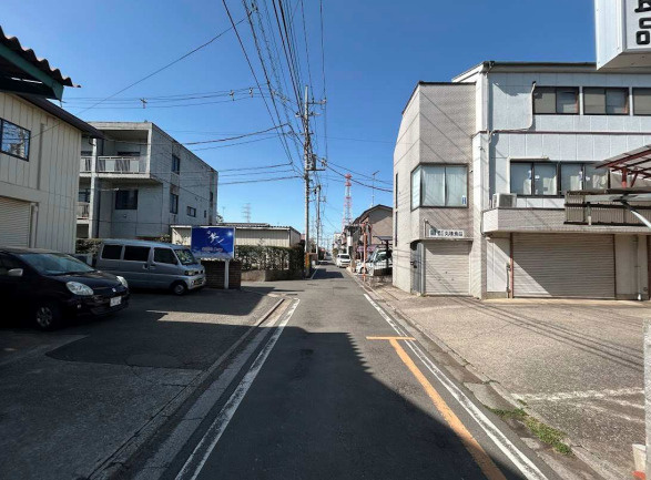 土地/新座市野火止3丁目の前面道路含む現地写真|前面道路含む現地写真です
