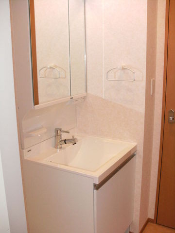 ラッキーヒルズの洗面所