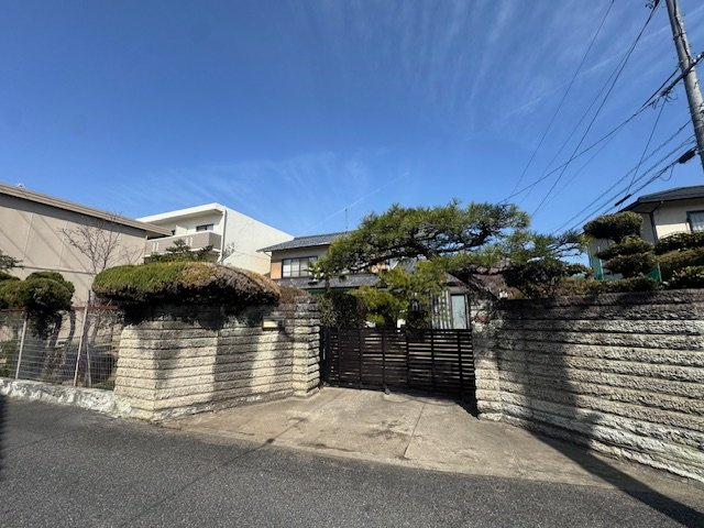 岡山市北区津島南　売土地の外観