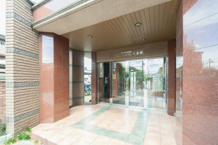 福岡市早良区干隈３丁目の賃貸マンションのエントランス|エントランス写真