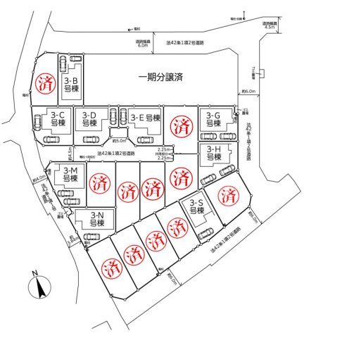 相模原市南区上鶴間本町　新築全12棟