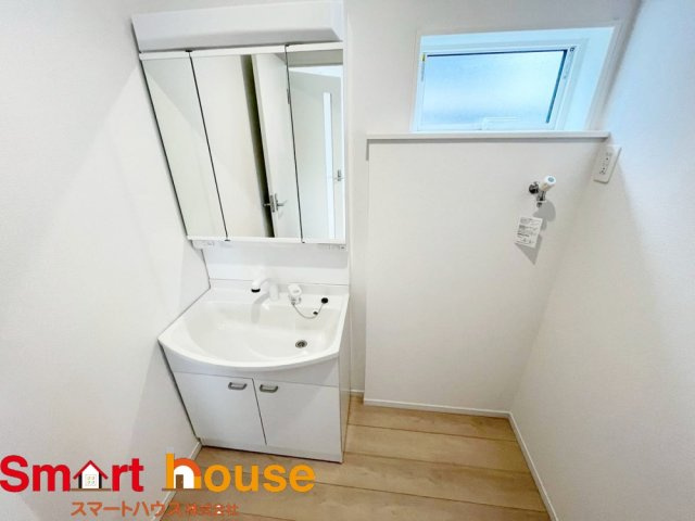 相模原市中央区田名第145　新築3棟！の独立洗面台