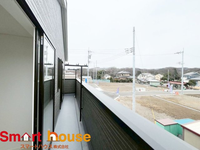 相模原市中央区田名第145　新築3棟！のバルコニー