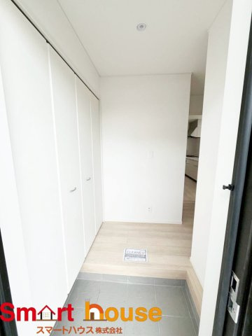 相模原市中央区田名第145　新築3棟！の玄関