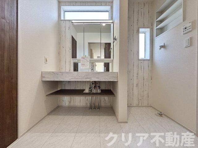 【洗面所】 | 前橋市六供1丁目新築　大通り沿い角地♪