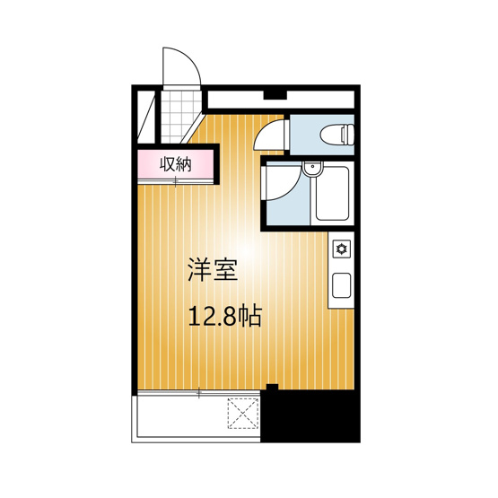 【間取り】 | フィールドハウス末広弐番館