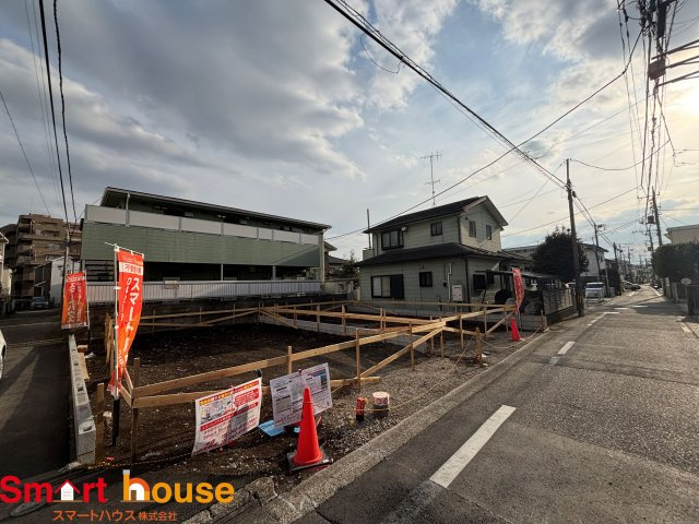 座間市相模が丘　建築条件付き売地2区画の外観