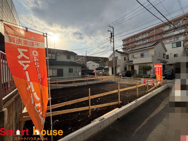 座間市相模が丘　建築条件付き売地2区画の外観