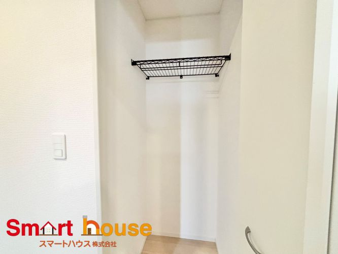 相模原市中央区田名第144　新築2棟の収納|収納ボックスなどを配置して使えば、多様な使い方が出来、収納の幅が広がります！