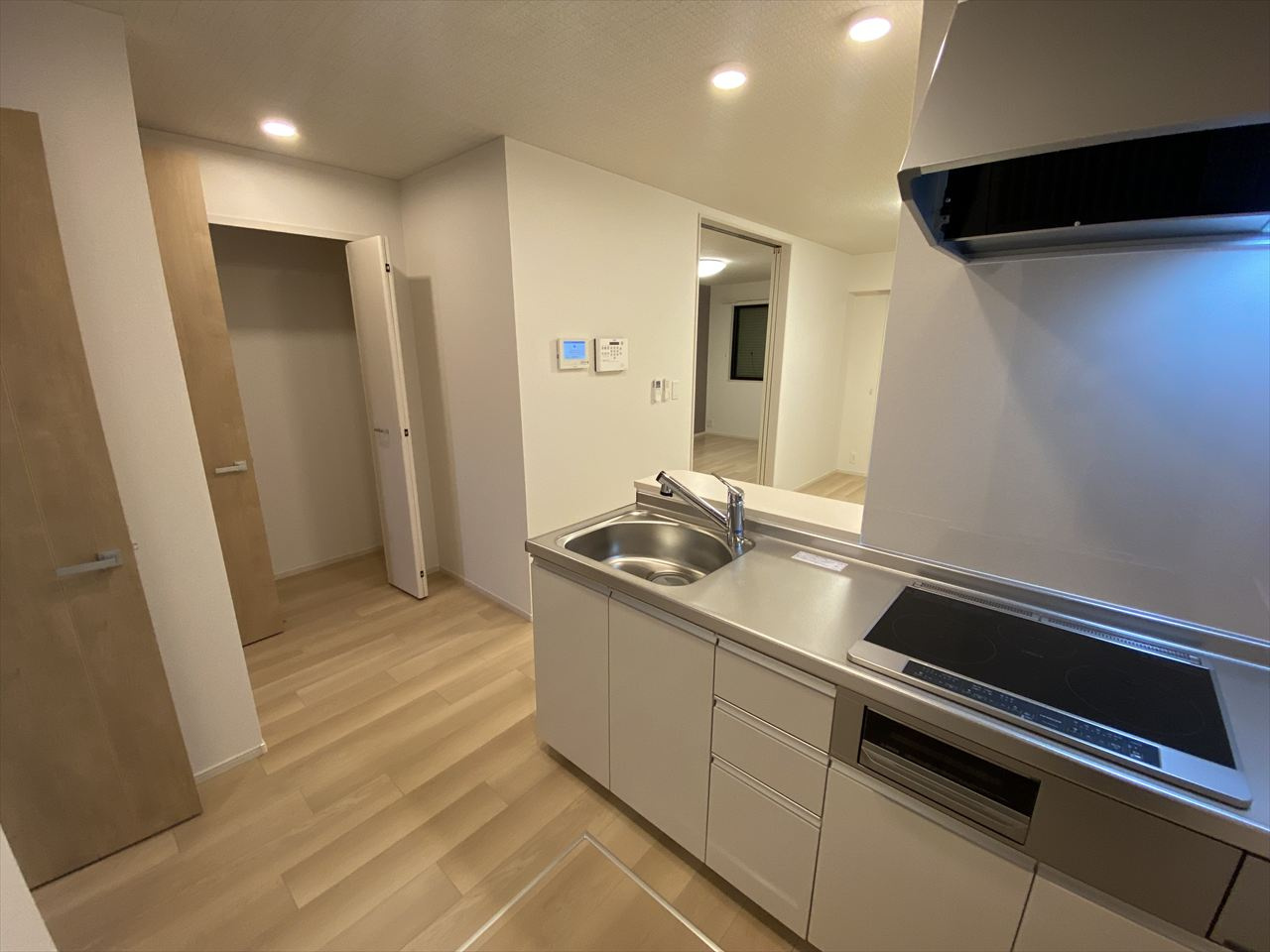 リゼット　Aのバルコニー