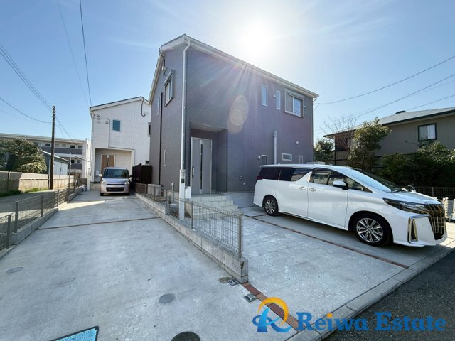 中古戸建　茅ヶ崎市柳島2丁目の外観|飽きの来ないデザインは流行に左右されない家の形です♪