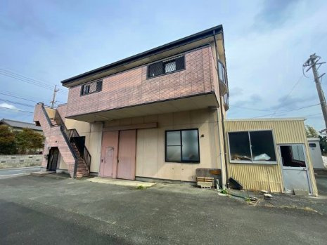 浜名区上島住居付貸工場の外観