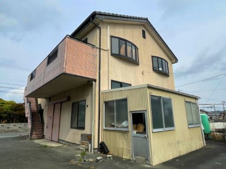 浜名区上島住居付貸工場の外観