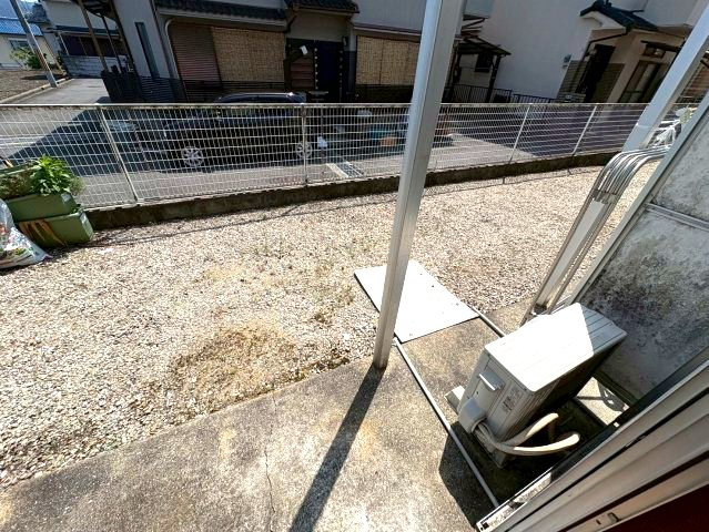 光ハイツ・杉本のバルコニー