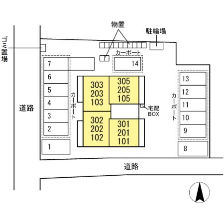 Grace Emohの区画図