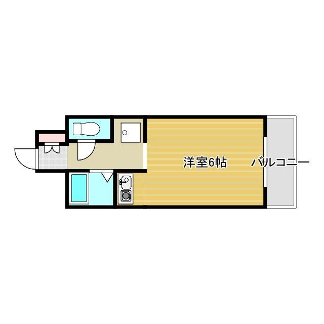 シャトーボヌール庄屋の間取り