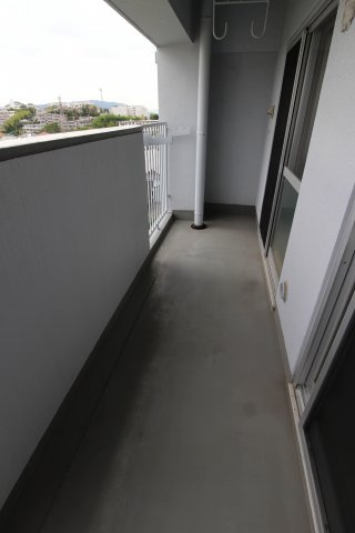 矢元台住宅のバルコニー