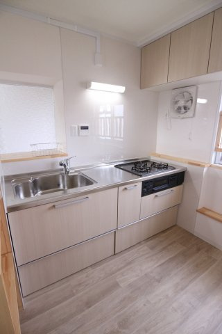 矢元台住宅のキッチン