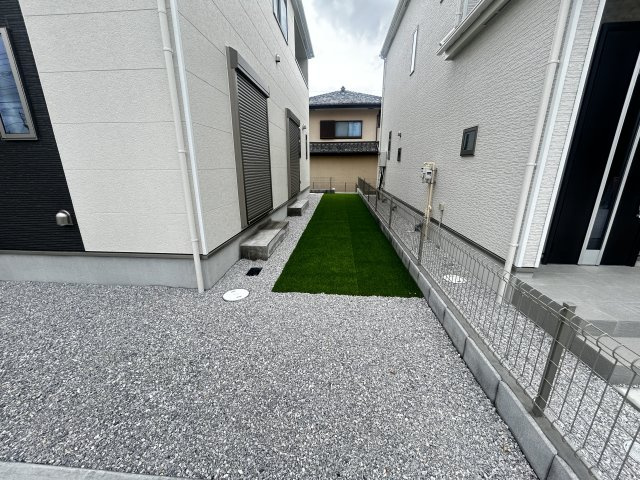 新築　渋川市石原　Heartful　Town　A号棟の庭|渋川市石原　Heartful　Town