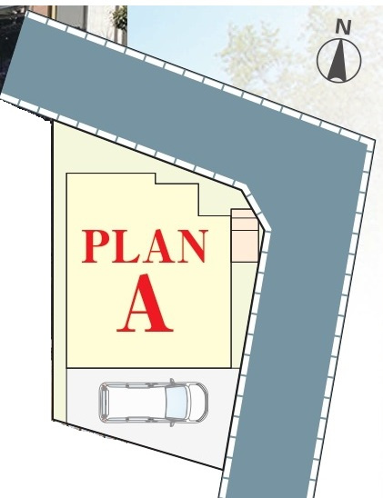 柏市中新宿２丁目新築戸建の区画図|区画配置図