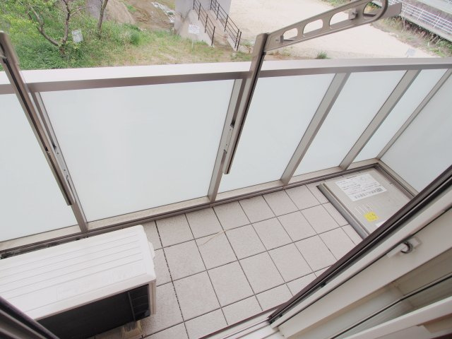 アヴェニール府中のバルコニー