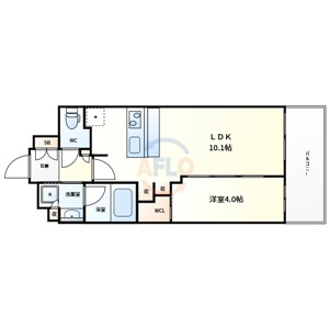 コンフォリア・リヴ北浜淡路町の間取り|コンフォリア・リヴ北浜淡路町　間取り