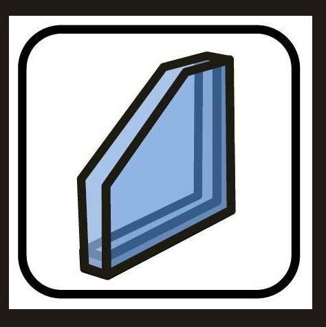 戸塚区戸塚町の区画図|一般的な断熱材と同じ原理を用いており、断熱効果の得られるがらすです。寒さ、暑さにも快適ですね。