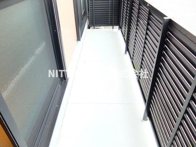 マンション　ブルーバードＢのバルコニー|専用テラスです☆彡