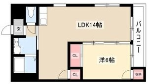レヂデンス平和ヶ丘の間取り