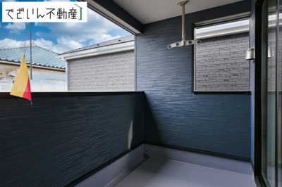 【バルコニー】 | CRADLE GARDEN加須市南町第3　新築住宅 | ≪1号棟≫
現地(2026年7月撮影)