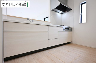 【キッチン】 | CRADLE GARDEN加須市南町第3　新築住宅 | ≪1号棟≫
現地(2026年7月撮影)