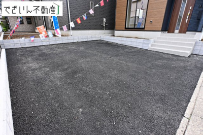 【駐車場】 | CRADLE GARDEN加須市南町第3　新築住宅 | ≪1号棟≫
現地(2026年7月撮影)