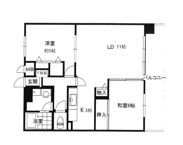 TenGood祖原の間取り