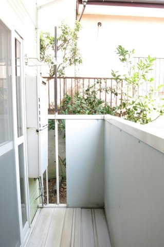 大沼コーポのバルコニー