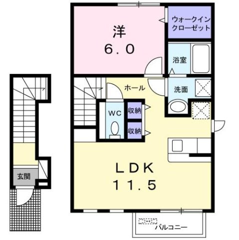 エスタシオンの間取り