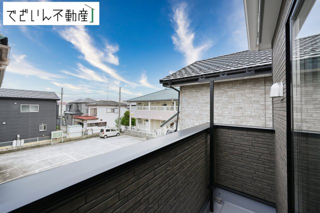 【バルコニー】 | CRADLE GARDEN加須市南町第3　新築住宅 | ≪3号棟≫
現地(2026年7月撮影)