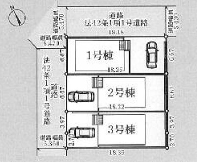 【区画図】 | CRADLE GARDEN加須市南町第3　新築住宅