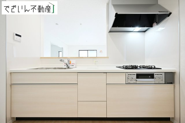 【キッチン】 | CRADLE GARDEN加須市南町第3　新築住宅 | ≪3号棟≫
現地(2026年7月撮影)