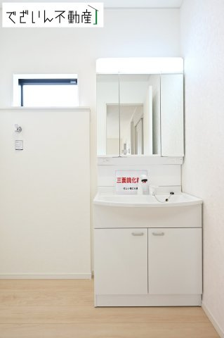 【独立洗面台】 | CRADLE GARDEN加須市南町第3　新築住宅 | ≪3号棟≫
現地(2026年7月撮影)