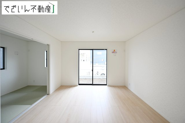 【居間・リビング】 | CRADLE GARDEN加須市南町第3　新築住宅 | ≪3号棟≫
現地(2026年7月撮影)