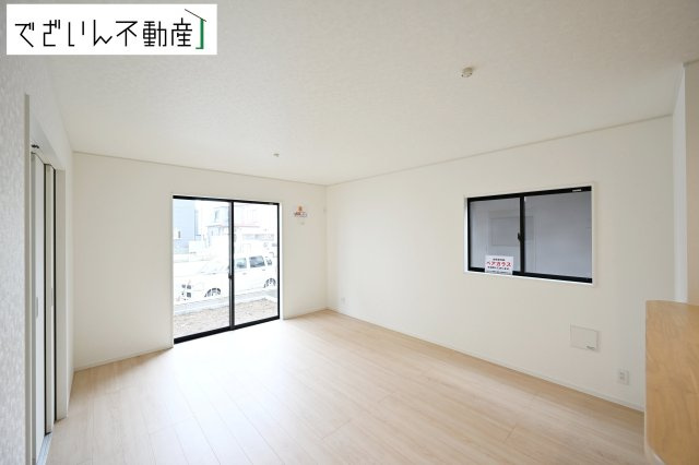 【居間・リビング】 | CRADLE GARDEN加須市南町第3　新築住宅 | ≪3号棟≫
現地(2026年7月撮影)